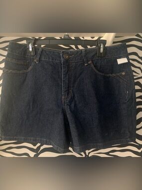 St. John's Bay Dark Indigo Denim Shorts